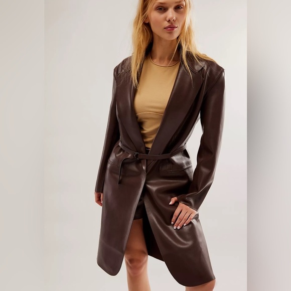NWT Norma Kamali Long Jacket Short Suit Set